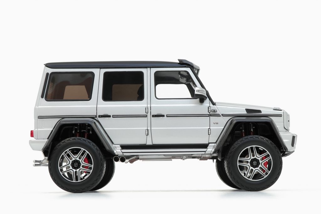 Almost Real Mercedes-Benz G500 4x4 Silver 1:18