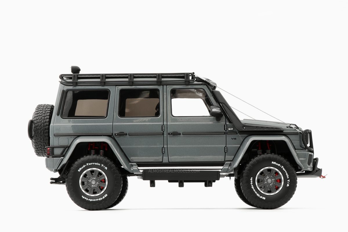 Brabus 550 Adventure Mercedes-Benz G 500 4×4² Gray 1:18 by Almost Real