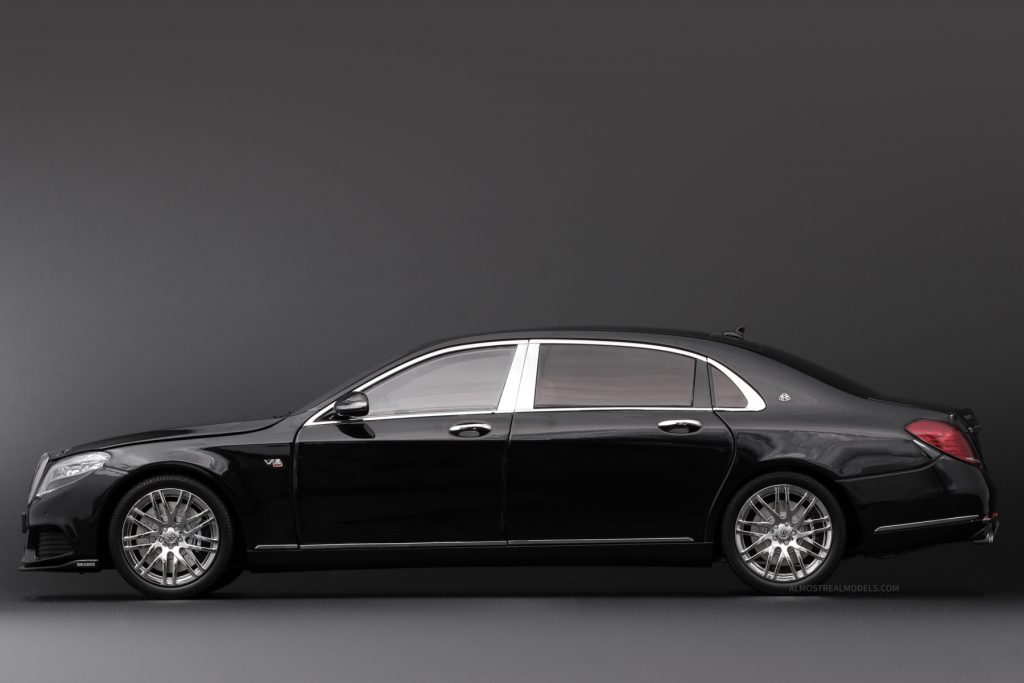 Brabus 900 Mercedes Maybach S-Class Black 1:18 by Almost Real