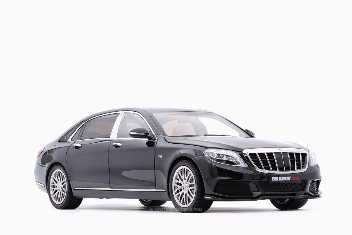 Brabus 900 Mercedes Maybach S-Class Black 1:18 by Almost Real
