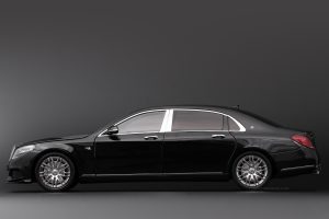 Brabus 900 Mercedes Maybach S-Class Black 1:18 by Almost Real
