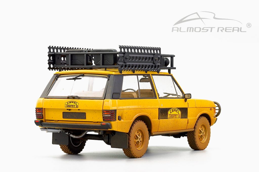 Range Rover "Camel Trophy" Sumatra 1981 Dirty 1:18 by Almost Real