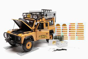 Land Rover Defender 90 "Camel Trophy" Borneo 1985 1:18 by Almost Real