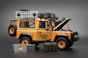 Land Rover Defender 90 "Camel Trophy" Borneo 1985 1:18 by Almost Real