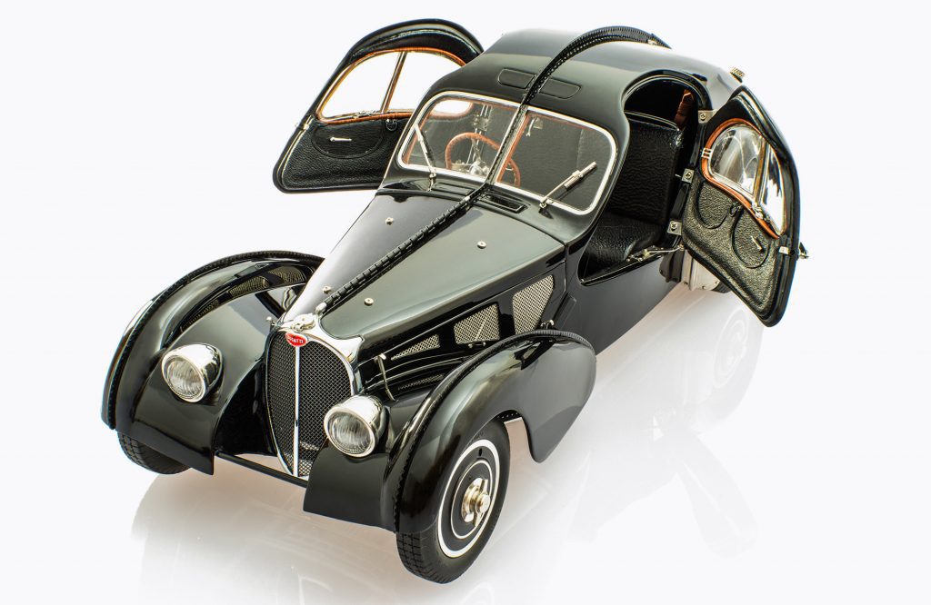 Bugatti 57 SC Atlantic diecast model
