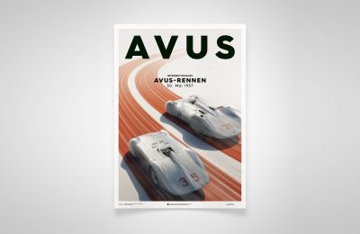 Silver Arrows Poster – Avus – Print