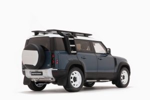Land Rover Defender 110 2020 Tasman Blue 1:18 by Almost Real