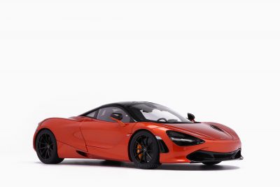 McLaren 720S Metallic Orange 1:18 by AutoArt