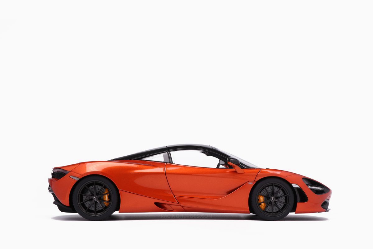 McLaren 720S Metallic Orange 1:18 by AutoArt