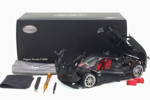 Pagani Zonda F 2005  Matt Black "Limited Edition 500" 1:18 by Almost Real
