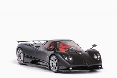 Pagani Zonda F 2005  Matt Black "Limited Edition 500" 1:18 by Almost Real