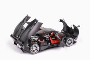 Pagani Zonda F 2005  Matt Black "Limited Edition 500" 1:18 by Almost Real