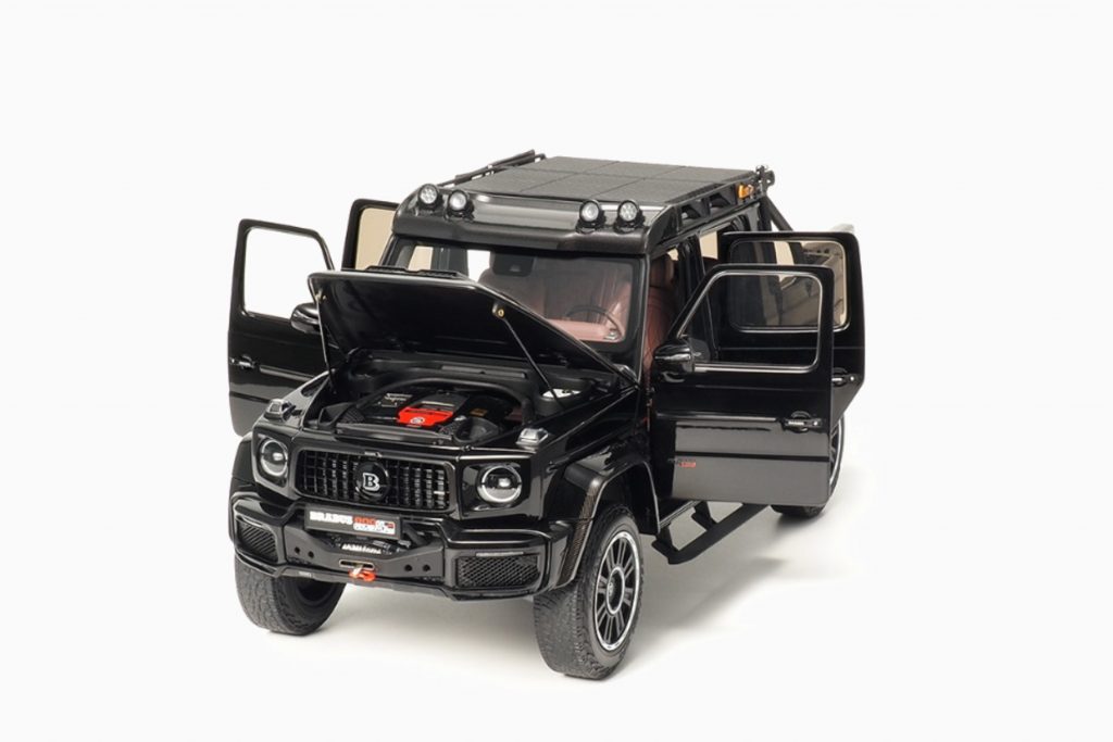 Brabus G 800 Adventure XLP 2020 Obsidian Black 1:18 by Almost Real