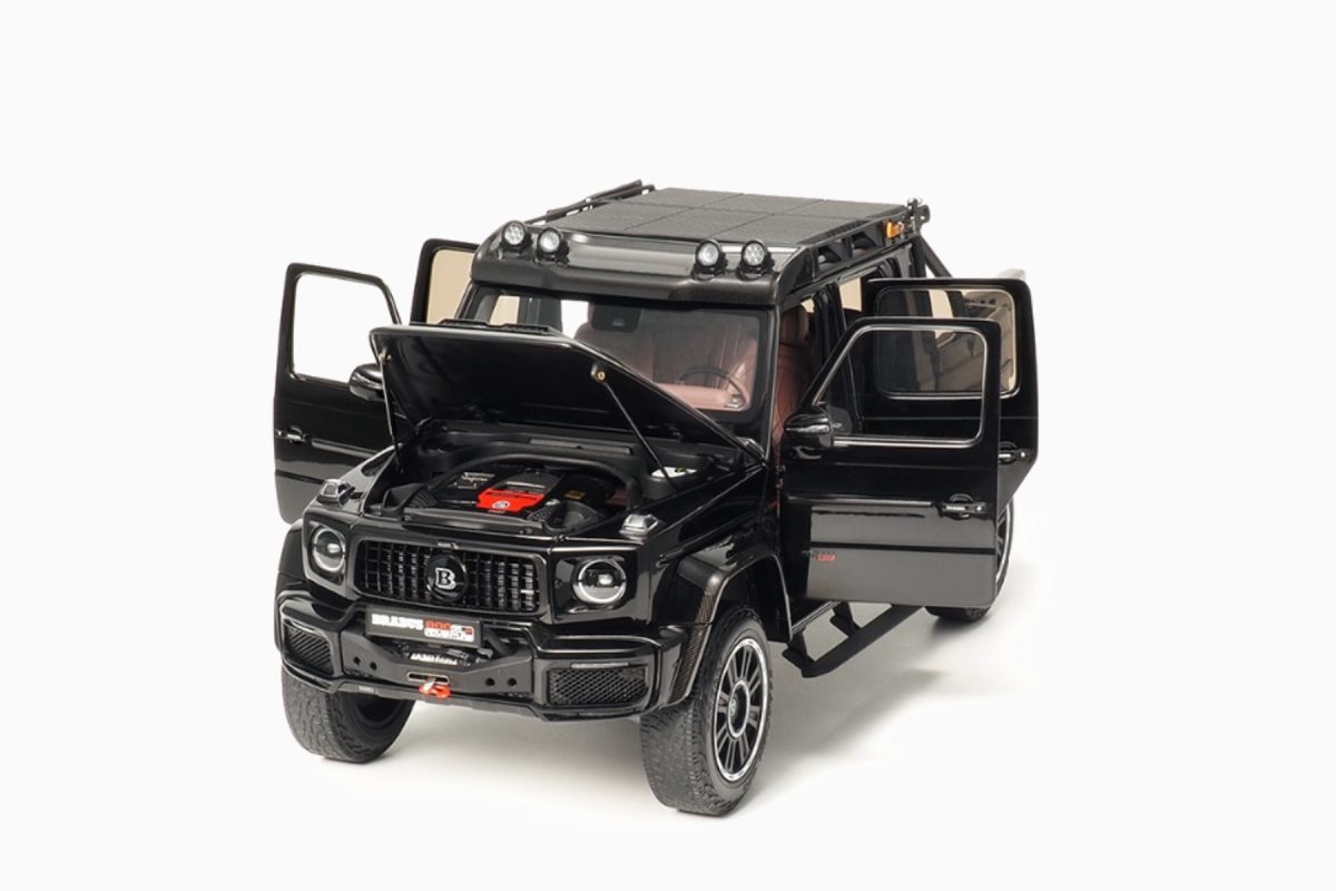Brabus G 800 Adventure XLP 2020 Obsidian Black 1:18 by Almost Real