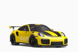 Porsche 911 (991.2) GT2 RS Weissach Yellow 1:18 by AutoArt