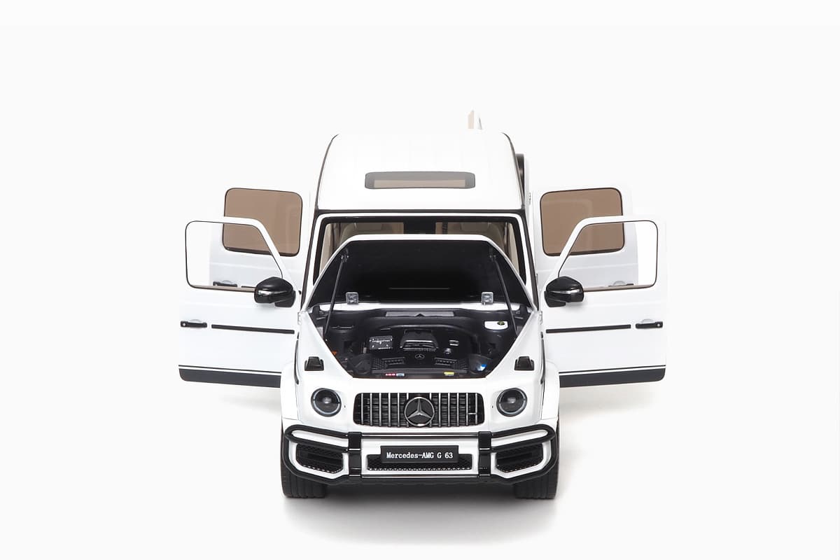 Almost Real Mercedes AMG G  White  Diecast Car