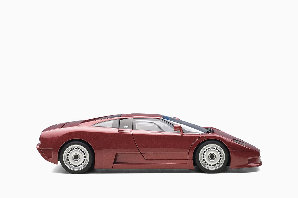 Bugatti EB110 GT, Dark Red 1:18 by AutoArt