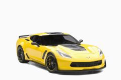 Chevrolet Corvette C7 Z06 C7R Edition, Corvette Racing Yellow 1:18 by AutoArt
