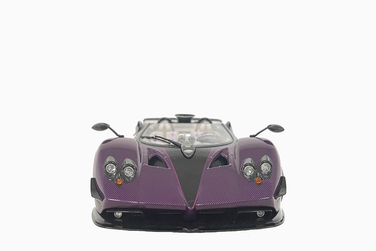 Pagani Zonda HP Carbon Purple 1:18 by LCD Models