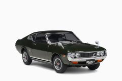 Toyota Celica Liftback 2000GT (RA25) 1973, Moss Green 1:18 by AutoArt