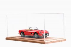 Car Model Display case oak wood