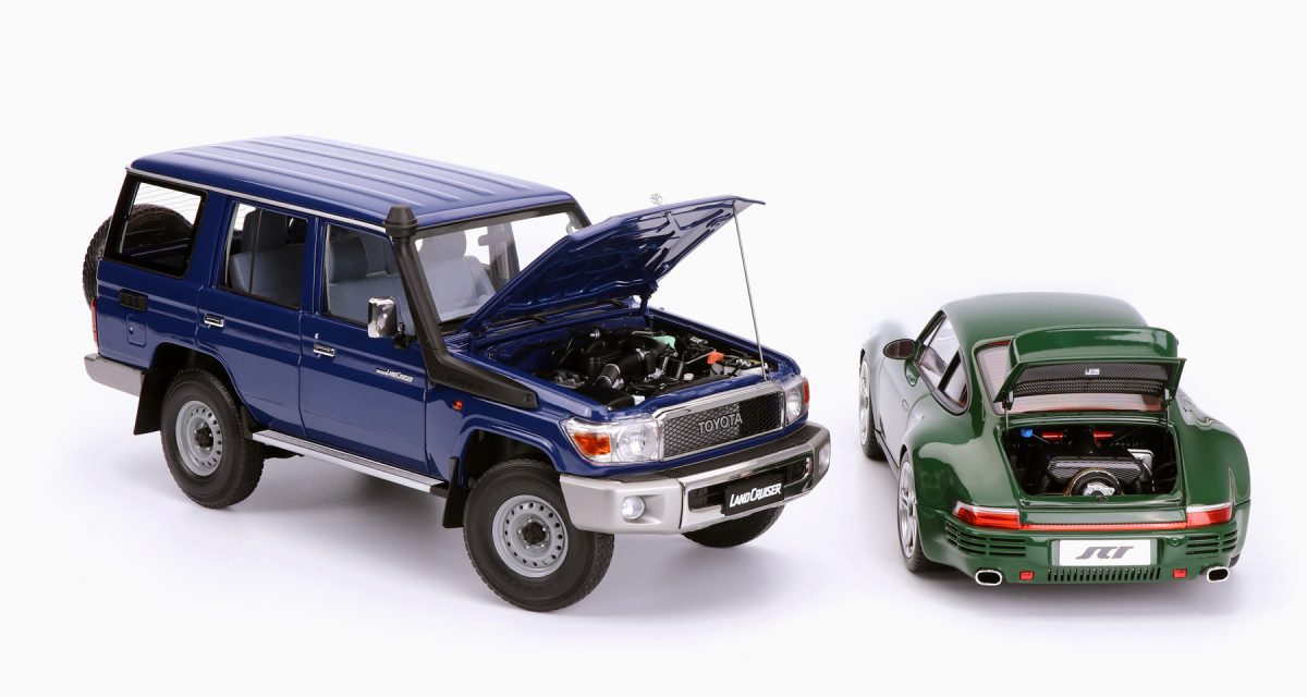 Toyota Land Cruiser Metal Model