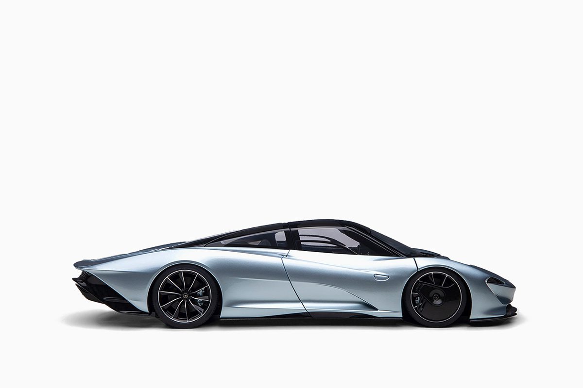 McLaren Speedtail, Frozen Blue 1:18 by Autoart