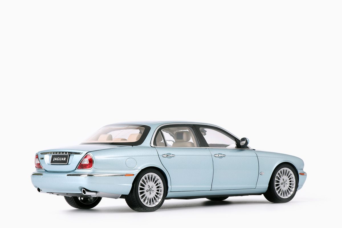 Jaguar XJ6 (X350) Seafrost Blue 1:18 by Almost Real