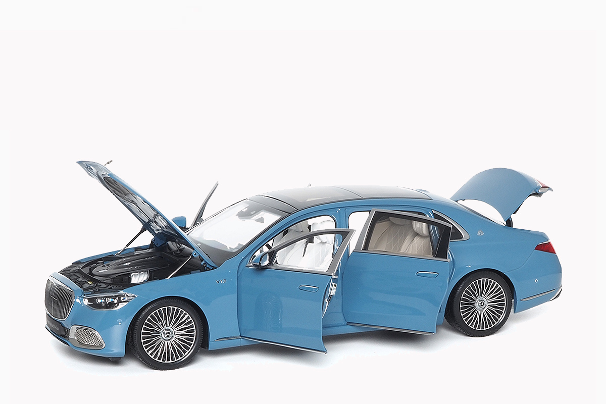 Mercedes-Maybach S-Class - 2021 - Vintage Blue 1/18
