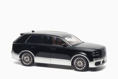 Toyota Century 2023 Black / Silver RHD 1:18 by Almost Real