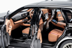 Toyota Century 2023 Black / Silver RHD 1:18 by Almost Real