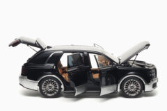 Toyota Century 2023 Black / Silver RHD 1:18 by Almost Real