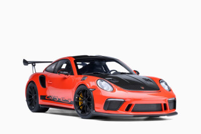 Porsche 911 (991.2) GT3 RS Weissach Package, Lava Orange 1:18 by AUTOart