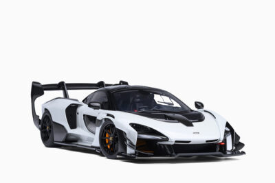 McLaren Senna GTR, Silica White 1:18 by AUTOart
