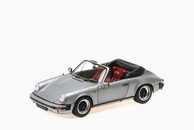 Porsche 911 Carrera Cabriolet 3.2 1983, Gray Metallic 1:18 by Minichamps