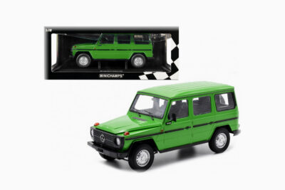 Mercedes-Benz G-Model (LWB) 1980, Green with Black Stripes, Limited Edition to 402 pieces Worldwide 1:18 by Minichamps