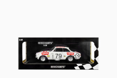 Alfa Romeo 1300 GTA #79 Pierre Rubens - Charles-Axel van Ryn "Levi's" 24 Hours of Spa (1971), Limited Edition to 300 pieces Worldwide 1:18 by Minichamps