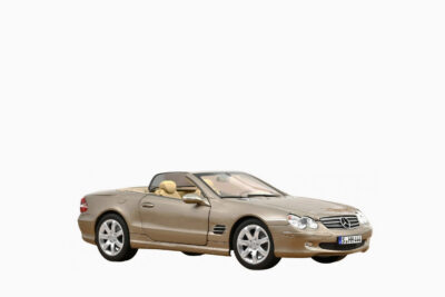 Mercedes-Benz SL 500 Type R230 Travertine 2003, Beige Metallic 1:18 by Norev