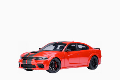 Dodge Charger Scat Pack Widebody Torred with Carbon Stripes 1:18 by AUTOart