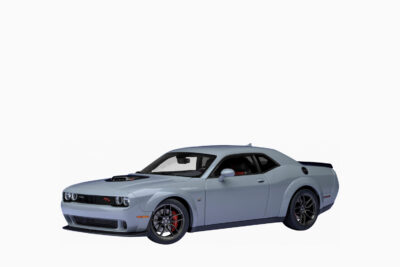 Dodge Challenger R/T Scat Pack Widebody Smoke Show 2022, Gray 1:18 by AUTOart