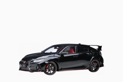 Honda Civic Type R (FK8) RHD (Right Hand Drive) 2021, Crystal Black Pearl 1:18 by AUTOart