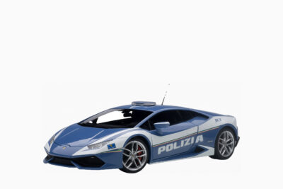 Lamborghini Huracan LP610 Police Car 1:18 by AUTOart