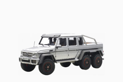 Mercedes G63 AMG 6X6, Silver 1:18 by AUTOart