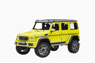 Mercedes-Benz G500 4X4 2 Electric Beam/, Yellow 1:18 by AUTOart