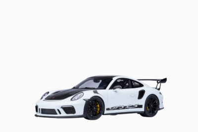 Porsche 911 (991.2) GT3 RS Weissach Package, White with Carbon Hood and Top 1:18 by AUTOart