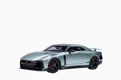 Nissan GT-R50 By ItalDesign, Green Metallic and Black 1:18 by AUTOart