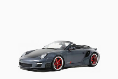 Porsche 911 LB-Works Alpha 9, Gray with Black Hood 1:18 by GT Spirit
