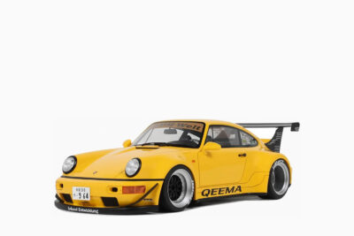 Porsche 911 (964) RWB "Qeema" 2024, Yellow 1:18 by GT Spirit