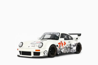 RWB Akira 2024, White with Graphics "Akira" (1988) Movie 1:18 by GT Spirit