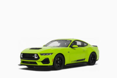 Ford Mustang RTR Spec-3 2025, Lime Green 1:18 by GT Spirit